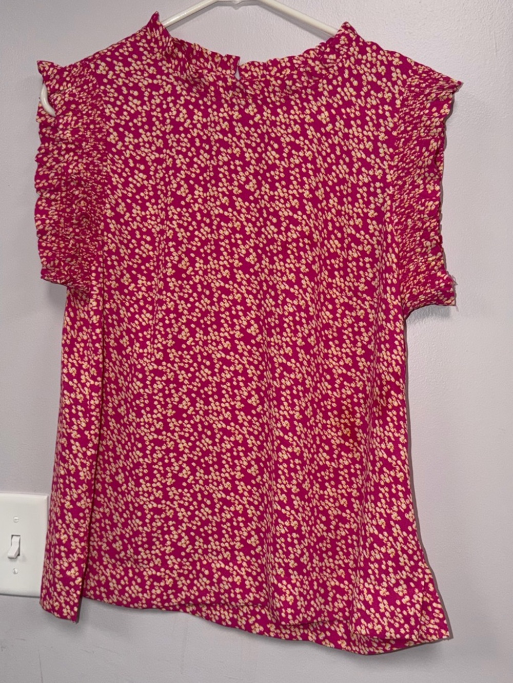 Les Serein ruffle sleeve blouse